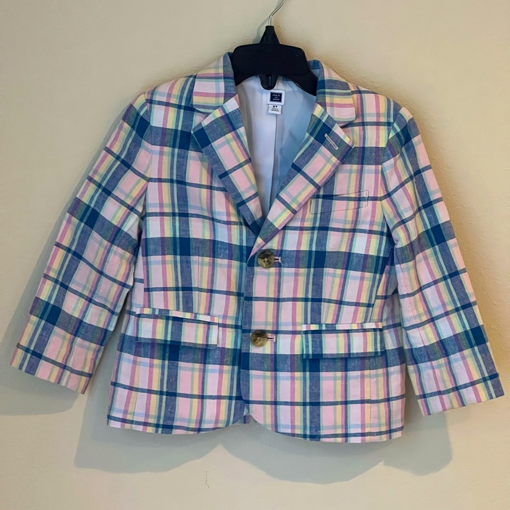 JJ Plaid Blazer